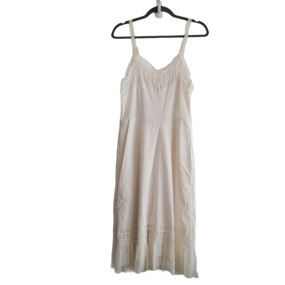 VTG Sears Charmode Ivory Slip Dress - Picture 3 of 8